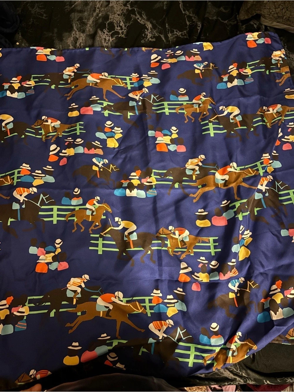 J. McLaughlin silk scarf